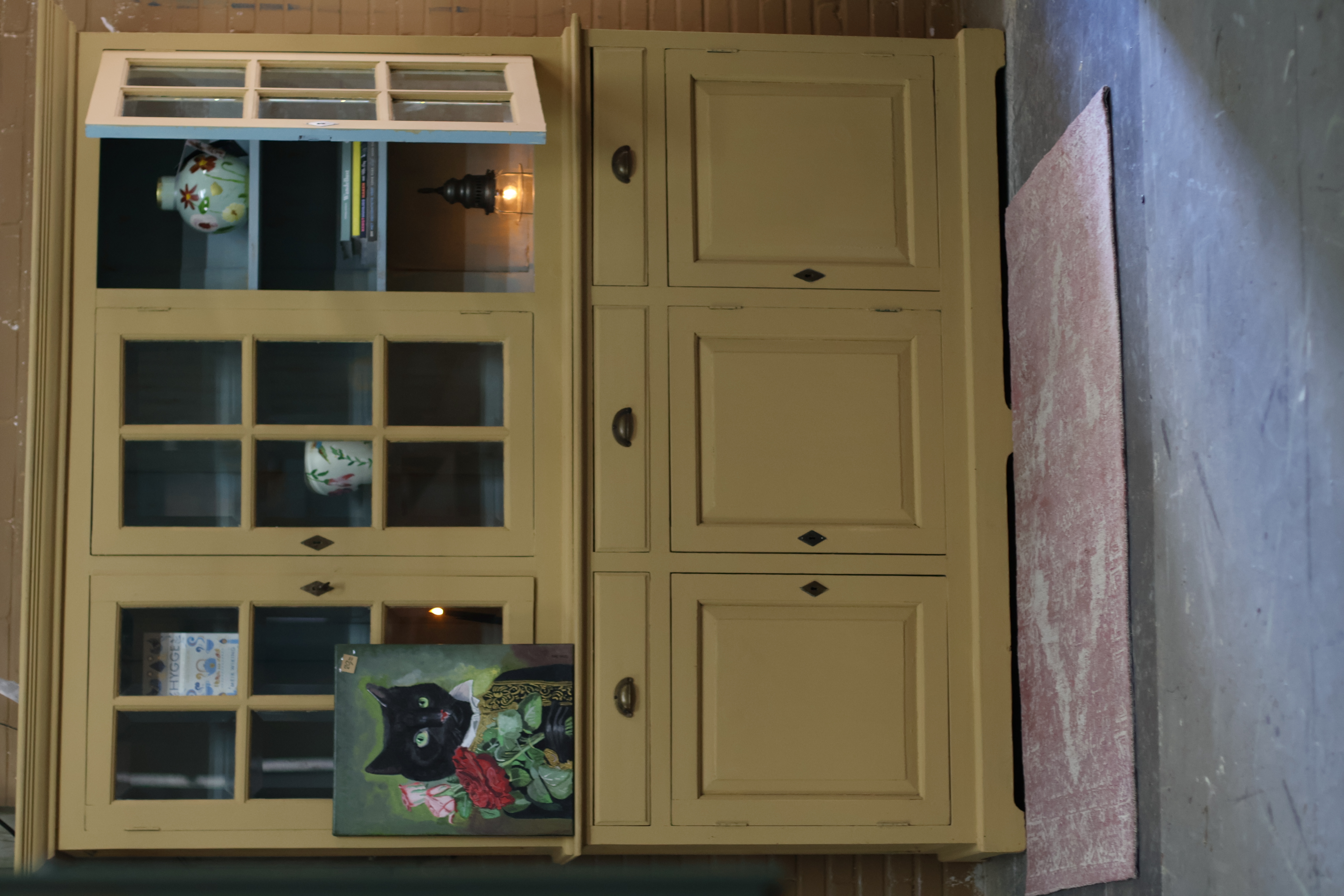 Buffetkast *Beachy* vintage ochre