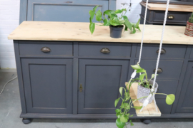 Dressoir groot industrieel warmblack