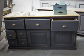 Dressoir industrieel black