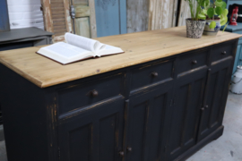 Dressoir vintage black industrieel
