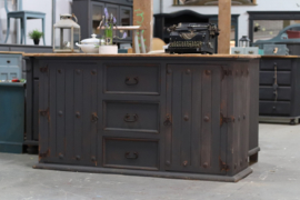 Dressoir kast botanische industriële style