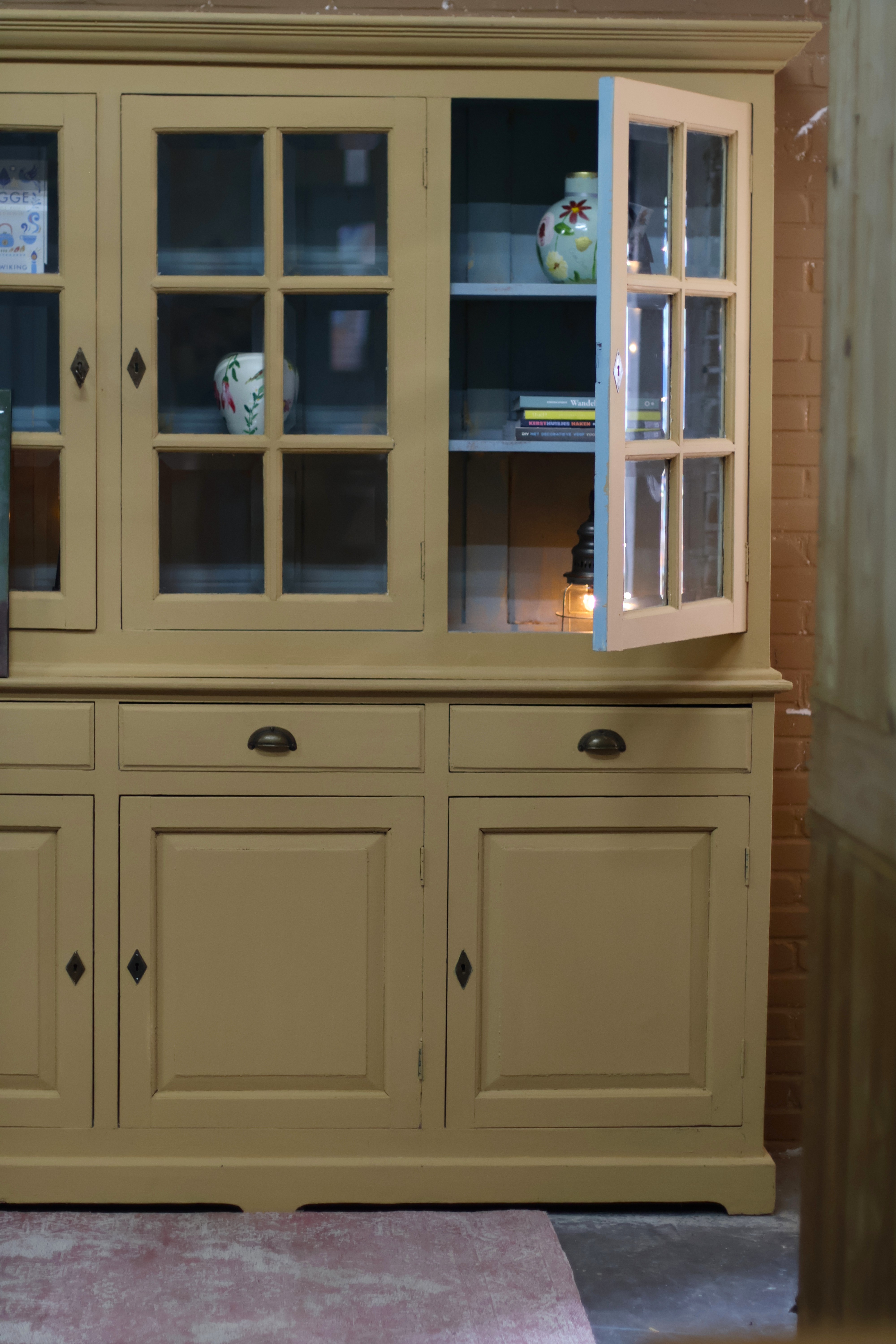 Buffetkast *Beachy* vintage ochre