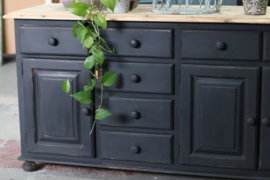 Dressoir botanische industrieel black