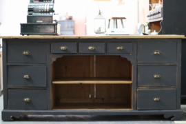 Toonbank / kassa vintage brocante black