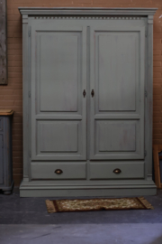 Kledingkast XL vintage groen
