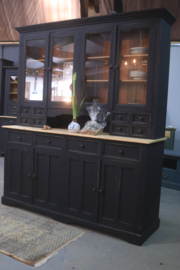 Buffetkast vintage XXL black