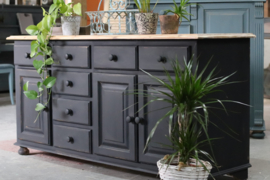 Dressoir botanische industrieel black