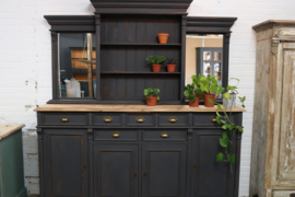 Buffetkast / dressoir botanisch vintage black