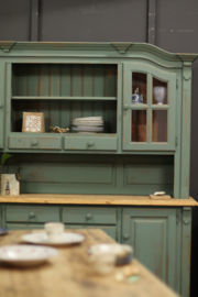 Buffetkast Boho landelijk vintage groen