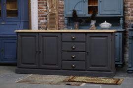 Dressoir XXL *Landhuis*  vintage  antraciet