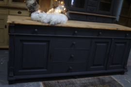 Dressoir *kapschuur* vintage zwart