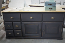 Dressoir industrieel black