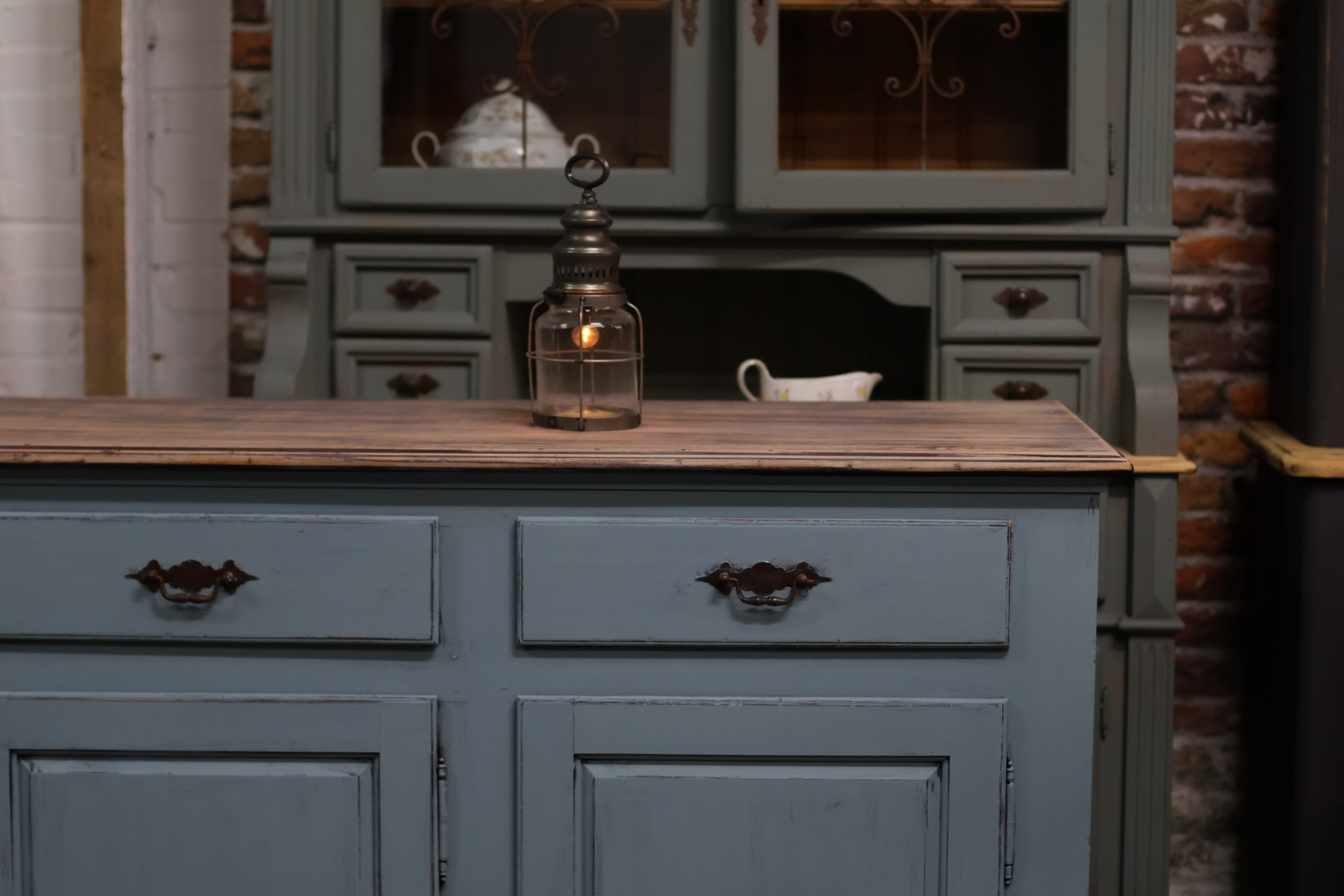 Dressoir eiken *zeezicht* vintage landelijk