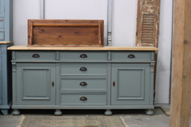 Dressoir *landhuis* vintage green