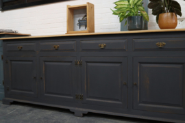 Dressoir vintage industrieel black