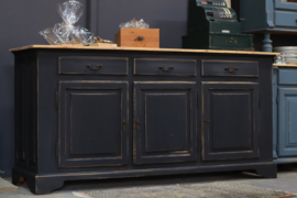 Dressoir ''robuust'' vintage industrieel black