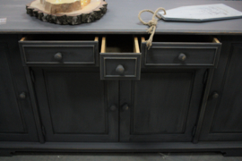 Dressoir industrieel vintage grijs