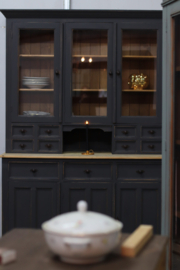 Buffetkast  "living" industrieel vintage black