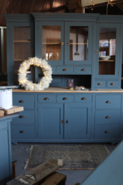 Buffetkast hout vintage XXL *waddenzee*