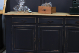 Dressoir ''robuust'' vintage industrieel black