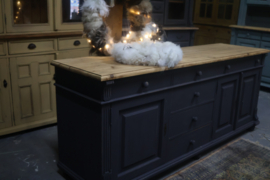 Dressoir *kapschuur* vintage zwart