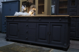 Dressoir *kapschuur* vintage zwart