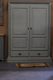 Kledingkast XL vintage groen
