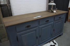 Dressoir / keukenkast Vintage blue