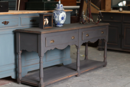 Sidetable landelijk vintage black