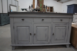 Dressoir grijs brocante Antje