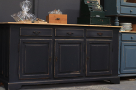 Dressoir ''robuust'' vintage industrieel black