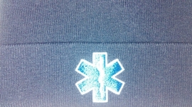 Muts met STAR OF LIFE - AMBULANCE