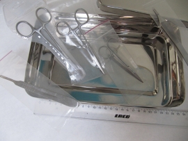 instrumentarium / sterilisatie doos