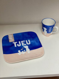 Geboorteservies Tjeu