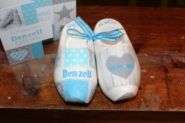 Geboorteklompjes voor Denzell