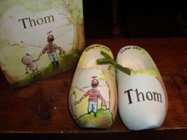 geboorteklompjes voor Thom
