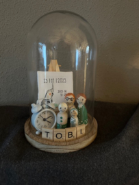 Kraamstolp / geboortestolp Tobi