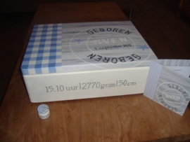 geboortekist voor Sven