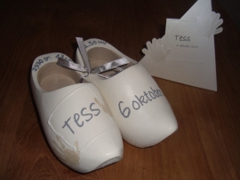 Geboorteklompjes voor Tess