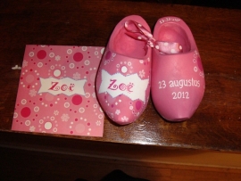 Geboorteklompjes voor Zoe