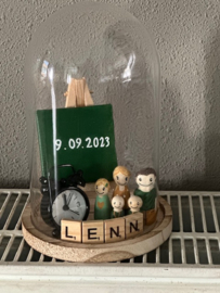 Kraamstolp / geboortestolp Lenn