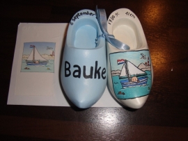 Geboorteklompjes voor Bauke