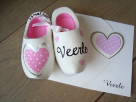 Geboorteklompjes voor Veerle