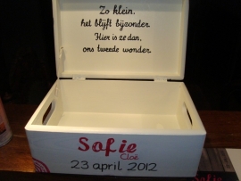 Geboortekistje voor Sofie