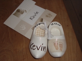 Geboorteklompjes voor Kevin