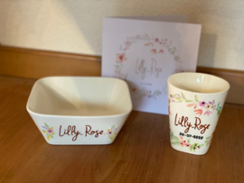 Geboorteservies Lilly Rose