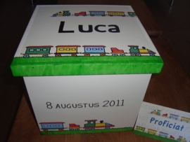 Geboortekist voor Luca