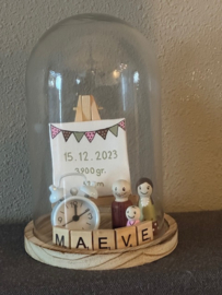 Kraamstolp / geboortestolp Maeve