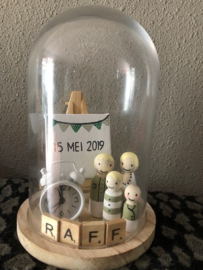 Kraamstolp / geboortestolp Raff
