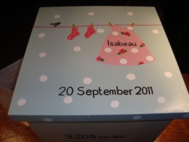 geboortekist voor Isabeau